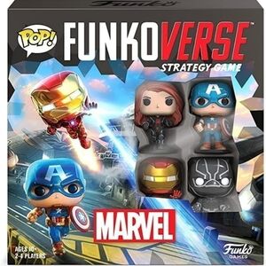 Funkoverse Strategy Game: Marvel 100 4-Pack Brand New